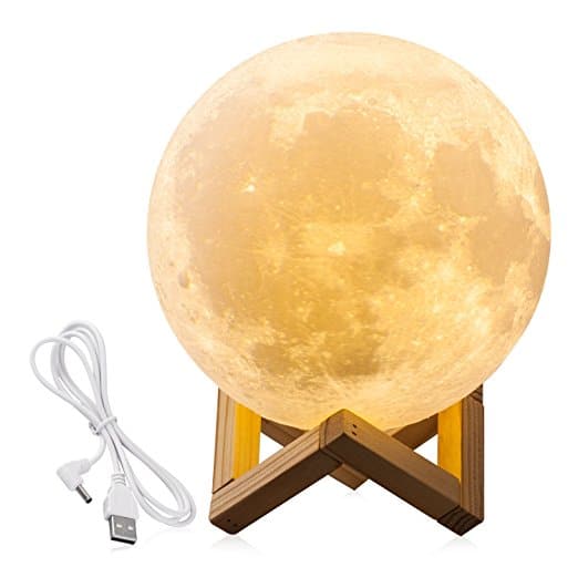 Lighting Night Light LED 3D Printing Moon Lamp