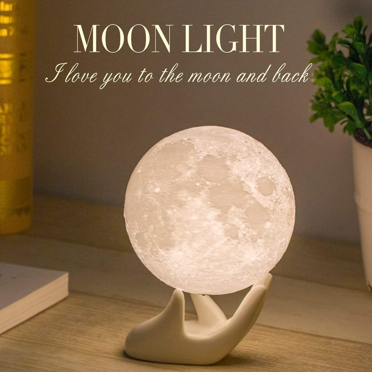 Mydethun Moon Lamp Moon Light Night Light