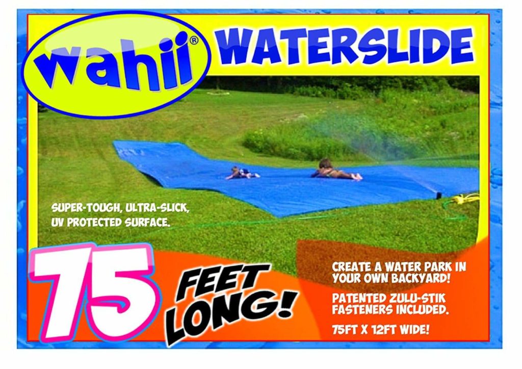 Wahii WaterSlide 75 - World's Biggest Backyard Lawn Water Slide!
