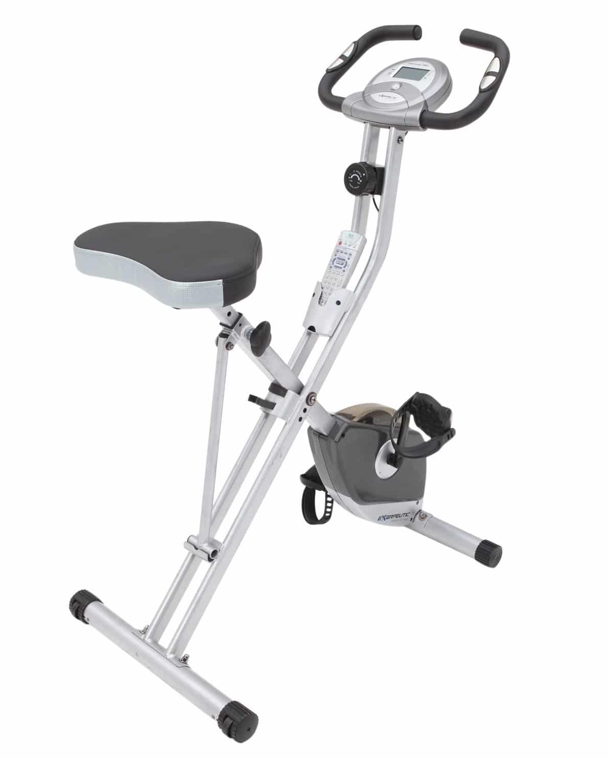 Exerpeutic Folding Magnetic Bike with Pulse