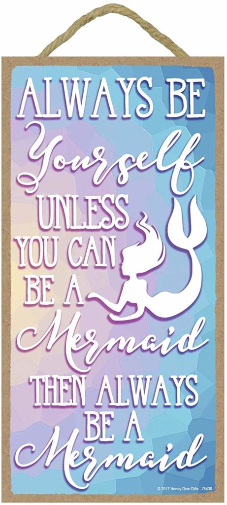 mermaid wall decor